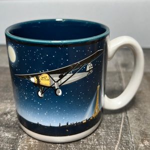 VIntage 1988 Smithsonian Institution Coffee Mug Spirit of St. Louis